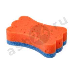Губка для тела BATHSPONGE с массажным эффектом 1шт