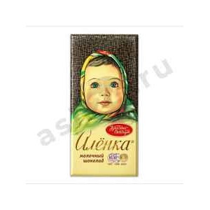 Шоколад АЛЕНКА молочный 200г