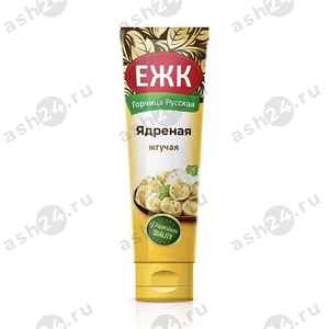 Бакалея Горчица ЕЖК ядреная жгучая 130г туба