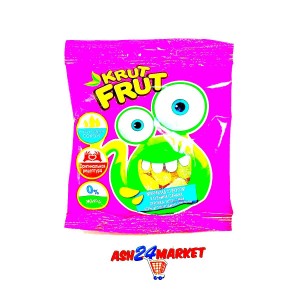 Жевательный мармелад КРУТ ФРУТ змейка в кислой посыпке 70г