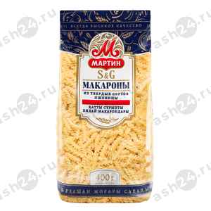 Бакалея Макаронные изделия ОТ МАРТИНА спираль 400г